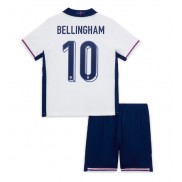 Billiga England Jude Bellingham #10 Hemmatröja Barn EM 2024 Kortärmad (+ Korta byxor)